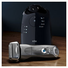 Load image into Gallery viewer, Braun Electric Razor for Men, Series 7 7865cc Electric Foil Shaver With Precision Beard Trimmer, Rechargeable, Wet & Dry, Clean & Charge Station & Travel Case