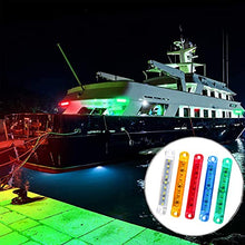 Load image into Gallery viewer, JAIZAIWJ 10Pcs Car Led Lights Waterproof Led Rock Light 12V/24V Car Underglow Lights for Cars Trucks Golf Cart Boat UTV ATV Camper Jeep Offroad(Green)