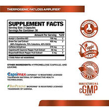 Load image into Gallery viewer, Burn-XT Thermogenic Fat Burner - Weight Loss Supplement, Appetite Suppressant, & Energy Booster - Premium Fat Burning Acetyl L-Carnitine, Green Tea Extract, & More - 60 Natural Veggie Diet Pills