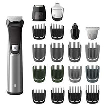 Load image into Gallery viewer, Philips Norelco Multigroomer All-in-One Trimmer Series 7000, 23 Piece Mens Grooming Kit, Trimmer for Beard, Head, Body, and Face, NO BLADE OIL NEEDED, MG7750/49