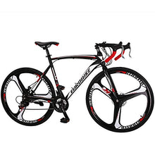 Load image into Gallery viewer, OBK XC550 Road Bike 700C Wheels 21 Speed Disc Brake Mens or Womens Bicycle Cycling (3 Spoke Wheel, 54cm)