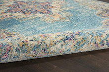 Load image into Gallery viewer, Nourison Passion Bohemian Chic Light Blue Area Rug (8' x 10'), 8'X 10',