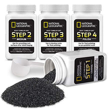 Load image into Gallery viewer, NATIONAL GEOGRAPHIC Rock Tumbler Grit - Rock Polishing Grit Media, Polish Up to 20 lbs. of Rocks, Works with any Rock Tumbler, Rock Polisher, Stone Polisher