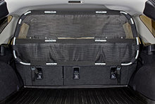 Load image into Gallery viewer, Bushwhacker - Cargo Area Dog Barrier for CUV & Mid-Sized SUV 46" Wide Hatchback Pet Divider Crossover Vehicle Car Net Mesh Travel Back Seat Barricade Partition Gate Restraint Fence Trunk