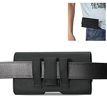 Load image into Gallery viewer, Krofel Pouch Cover Clip Holster for Samsung Galaxy Note 10+ / Note9 / S10+/S9+ / A20 / A50 / LG V50/G8 ThinQ/Stylo 5 / Google Pixel 4/3a XL/iPhone Xs Max/iPhone 11 Pro Max (Fits w Slim Case on it)