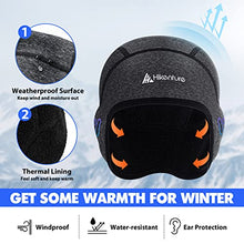 Load image into Gallery viewer, Hikenture Skull Cap Helmet Liner with Glasses Holes, Winter Thermal Cycling Cap, Gray 2 Pack