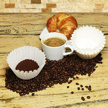 Load image into Gallery viewer, 8-12 Cup Basket Coffee Filters (White, 500)