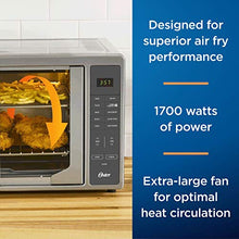 Load image into Gallery viewer, Oster Air Fryer Countertop Toaster Oven, French Door and Digital Controls,Stainless Steel, Extra Large, 42 L