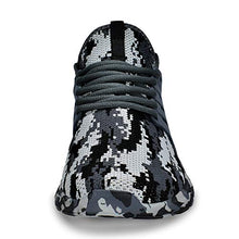 Load image into Gallery viewer, NYZNIA Boys Girls Shoes Tennis Running Lightweight Breathable Sneakers for Kids Camouflage Grey Size 1