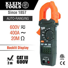 Load image into Gallery viewer, Klein Tools CL120VP Electrical Voltage Test Kit with Clamp Meter, Three Testers, Test Leads, Pouch and Batteries