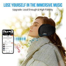 Load image into Gallery viewer, MUSICOZY Bluetooth Ear Warmers Earmuffs for Winter Women Men Kids Girls, Wireless Ear Muffs Headphones, Built-in HD Speakers and Microphone with Carry Bag for Biking Running Walking Hiking