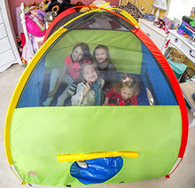 Load image into Gallery viewer, Kiddey Kids Play Tent & Playhouse – Indoor/Outdoor Camping Tent for Boys and Girls – Promotes Early Learning, Social Bonding, Imagination Building and Roleplay – Easy Setup