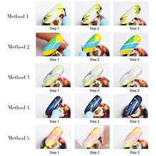 Load image into Gallery viewer, Luminous Spider Nail Gel Set, Spider UV Gel Nail Polish, 8 Colors Nail Art Wire Drawing Gel, DIY Line Painting Design Lacquer Silver Gold Nail Decorations 7ml (UR-01)