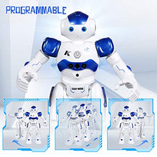 Load image into Gallery viewer, SGILE RC Robot Toy, Gesture Sensing Remote Control Robot for Kid 3-8 Year Birthday Gift Present, Blue