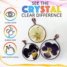 Load image into Gallery viewer, CRAFT RESIN Epoxy Resin Kit - Crystal Clear Resin & Hardener for Jewelry, Countertop, Crafts, & Art Resin Molds - Food Safe, Self Leveling with Gloss, UV & Heat Resistant, No Bubble & Yellowing 34Oz