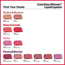 Load image into Gallery viewer, REVLON ColorStay Ultimate Liquid Lipstick, Satin-Finish Longwear Full Coverage Lip Color, Ultimate Orchid (006), 0.07 oz
