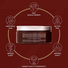 Load image into Gallery viewer, Natural Magnesium Cream for Pain Calm, Leg Cramps, Sleep & Muscle Soreness. With Moisturizing Organic Cocoa Butter and Vitamin E - No Harmful Ingredients. Our USA Made Creme is Safe for Kids (8 fl oz)