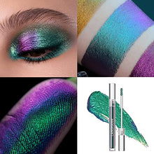 Load image into Gallery viewer, LANGMANNI 6 Matte Lipstick with 6 Lipliners Cosmetics Makeup Gift for Girls(12PCS)+Liquid Chameleon Eyeshadow(Peacock)