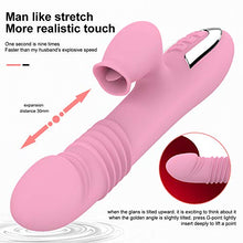 Load image into Gallery viewer, Telescopic Toys Thrusting Viberate Sexy Waterproof Sucking Massage Rocking Adults Adult Toys Whisper Quiet Heatng 360°Rotating G Spotter Toys Perfect Travel