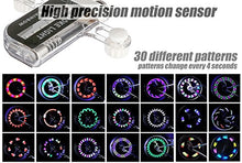Load image into Gallery viewer, Rottay Bike Wheel Lights, Bicycle Wheel Lights Waterproof RGB Ultra Bright Spoke Lights 14-LED 30pcs Changes Patterns -Safety Cool Bike Tire Accessories Kids Adults-Visible from All Angle