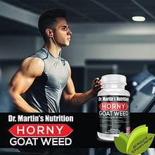Load image into Gallery viewer, Super Strength 1590mg Horny Goat Weed 120 Capsules with Maca Arginine & Ginseng - Naturally Boost Your Health, Workout Performance, Endurance & Energy, Joint Health for Men & Women (120C)