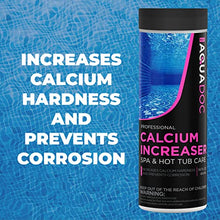 Load image into Gallery viewer, AquaDoc | Spa Calcium Hardness Increaser Hot Tub Owners Rely on, Calcium Increaser Spa Hardness Increaser & Calcium Booster for Hot Tubs, Spa Calcium Increaser & Hot Tub water hardener Spa Chemicals