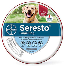Load image into Gallery viewer, Seresto Flea and Tick Collar for Dogs, 8-Month Flea and Tick Collar for Large Dogs Over 18 Pounds