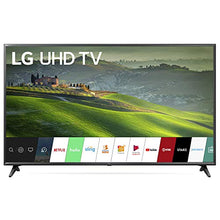 Load image into Gallery viewer, LG 65UM6900 65-inch 4K UHD Smart TV with TruMotion 120 (2019) Bundle with Deco Mount Flat Wall Mount Kit, Deco Gear Wireless Backlit Keyboard and 6-Outlet Surge Adapter with Night Light