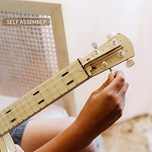 Load image into Gallery viewer, Benarita 3D Wooden Ukulele Puzzle Model DIY Kits for Teens and Adults