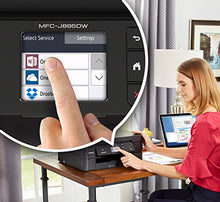 Load image into Gallery viewer, Brother Wireless All-In-One Inkjet Printer, MFC-J895DW, Multi-Function Color Printer, Duplex Printing, NFC One Touch to Connect Mobile Printing, Amazon Dash Replenishment Enabled