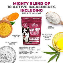 Load image into Gallery viewer, Mighty Petz Dog Ear Cleaner Solution MAX Hemp Glucosamine for Dogs Pouch