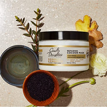 Load image into Gallery viewer, Soft-Sheen Carson Carol's Daughter Goddess Strength Repairing Cocoon Hydrating Hair Mask for Dry Damaged & Curly Hair, Restores Moisture, Made with Castor Oil, 12 Oz, White