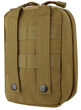 Load image into Gallery viewer, ArcEnCiel Tactical MOLLE EMT Medical First Aid IFAK Blowout Utility Pouch (Brown)