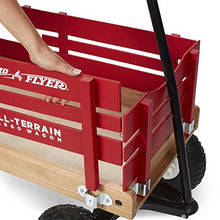 Load image into Gallery viewer, Radio Flyer All-Terrain Cargo Wagon for Kids, Garden and Cargo, Red