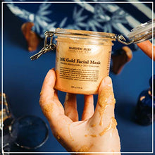 Load image into Gallery viewer, Majestic Pure Gold Facial Mask, Help Reduces the Appearances of Fine Lines and Wrinkles, Ancient Gold Face Mask Formula - 8.8 Oz