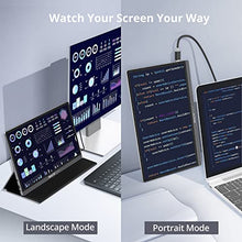 Load image into Gallery viewer, Dragon Touch 4K Portable Monitor - 15.6 Inch IPS HDR Gaming Monitor 100% sRGB FreeSync with Speakers VESA Compatible for Xbox PS4 Nintendo Switch Laptop PC Phone Mac Surface (Not Touchscreen)