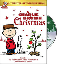 Load image into Gallery viewer, A Charlie Brown Christmas 50th Anniversay Deluxe Edition (DVD)