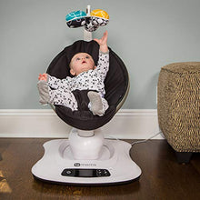 Load image into Gallery viewer, 4moms mamaRoo 4 Baby Swing | Bluetooth Baby Rocker with 5 Unique Motions | Smooth, Nylon Fabric | Black Classic