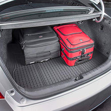 Load image into Gallery viewer, Motor Trend Premium FlexTough All-Protection Cargo Mat Liner – w/Traction Grips & Fresh Design, Heavy Duty Trimmable Trunk Liner for Car Truck SUV, Black (OF-985-BK)