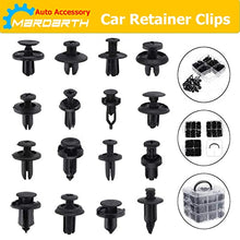 Load image into Gallery viewer, 620 Pcs Car Retainer Clips & Plastic Fasteners Kit Fender Rivet Clips 16 Most Popular Sizes Auto Push Pin Rivets Set