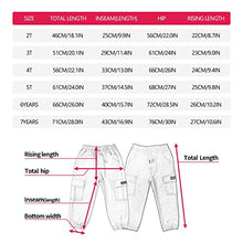 Load image into Gallery viewer, MINI PANDA Toddler Boy Pants, Little Boys 2-Pack Pull On Pants (Black+Green, 4T)