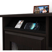 Load image into Gallery viewer, Bush Furniture Cabot L Shaped Computer Desk in Espresso Oak