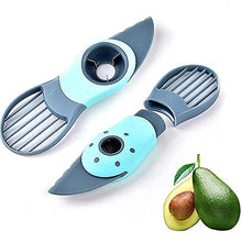 Load image into Gallery viewer, Best Avocado Slicer, 3 in 1 Avocado Slicer, Multifunctional Avocado Tool Cutte with Non Slip Grip Handle - Dishwasher Safe - Easy to Use - 2021 Upgraded Version