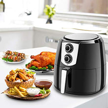 Load image into Gallery viewer, Costzon Air Fryer, UL Certified, Extra Large Capacity 5.5 Quart 1800W Electric Hot Air Fryer, Dishwasher Non-Stick Fry Basket, Auto Shut Off (Knob Control)