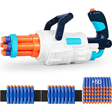 Load image into Gallery viewer, Toy Foam Blasters Guns for Kids,Soft Bullets Shooting Game for Nerf Guns with 6 Hole Automatic Rotating Barrel,Indoor Outdoor Toys Birthday Gifts for 3 4 5 6 7 8+ Years Old Boys Girls, Teens, Adults