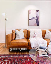 Load image into Gallery viewer, Brightech Sphere - Mid Century Modern 2 Globe Floor Lamp for Living Room Bright Lighting - Contemporary LED Standing Light for Bedrooms & Offices - Gold/Antique Brass Indoor Pole Light