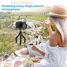 Load image into Gallery viewer, UBeesize Phone Tripod,Portable and Flexible Tripod with Wireless Remote and Universal Clip, Compatible with iPhone/Android/Camera GoPro,iPhone Tripod for Live Streaming Tiktok YouTube Video Recording