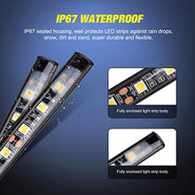 Load image into Gallery viewer, Nilight TR-09 3PCS 60 Bed Light Strip 270 LED with On/Off Switch Blade Fuse Splitter Extension Cable for Cargo, Pickup Truck, SUV, RV, Boat,2 Years Warranty