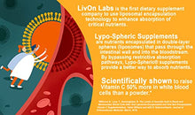 Load image into Gallery viewer, Lypo–Spheric Vitamin C - 6 Cartons (180 Packets) – 1,000 mg Vitamin C & 1,000 mg Essential Phospholipids Per Packet – Liposome Encapsulated for Improved Absorption – 100% Non–GMO