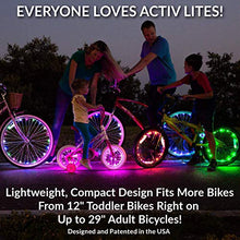 Load image into Gallery viewer, Activ Life Bicycle Tire Lights (1 Wheel, Red) Hot LED Bday Gift Ideas & Presents for Christmas - Popular Friday Black and Monday Cyber Special Sale for Him or Her - Men, Women, Kids & Fun Teens